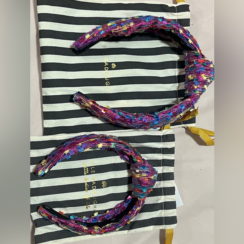 Lele sadoughi headbands (child and adult)